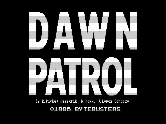 Image n° 1 - titles : Dawn Patrol